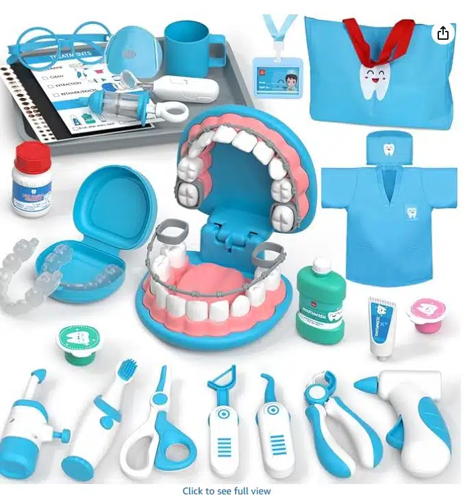 dentist role play set